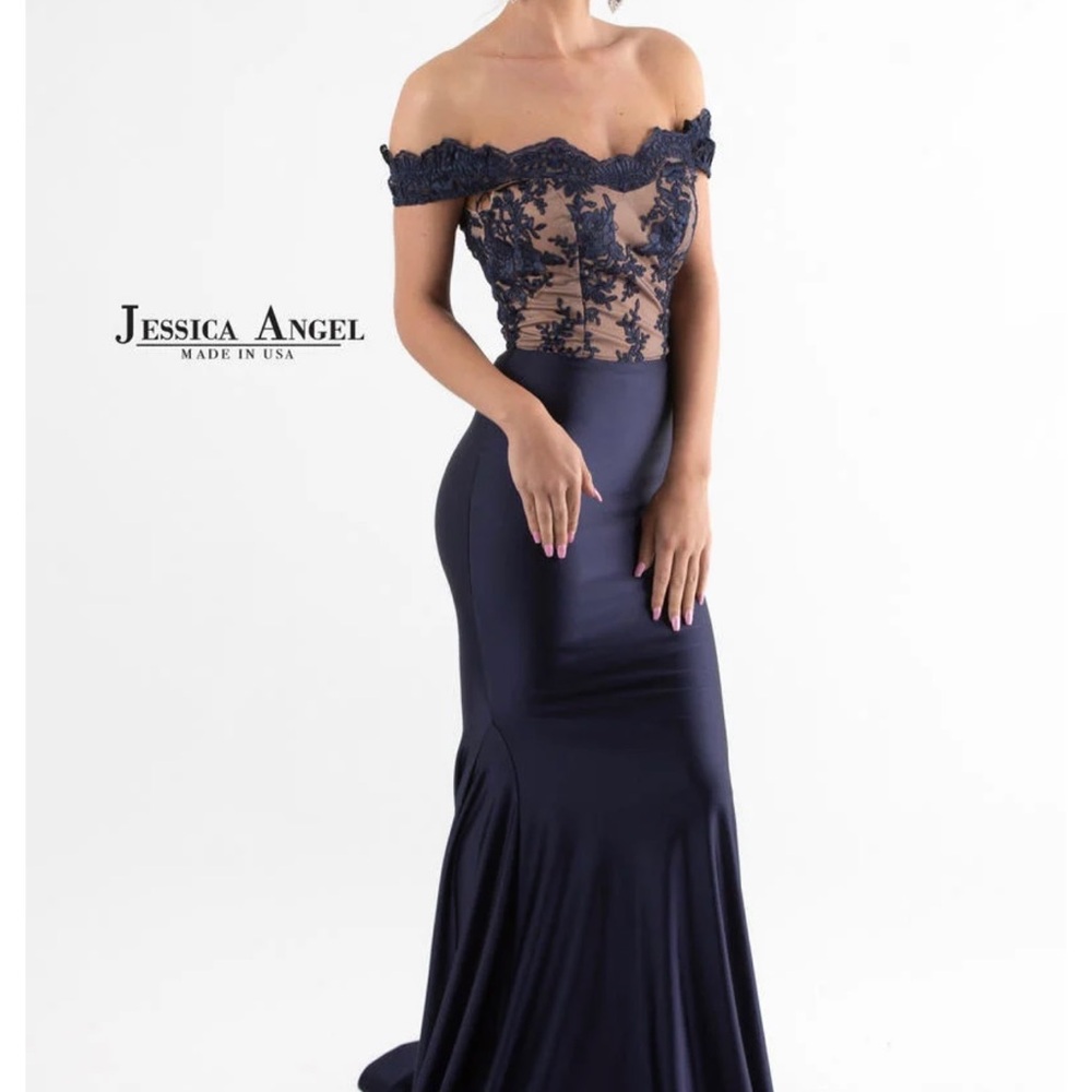 Jessica Angel style 630 in blue size 4 (Not same color as first pic)